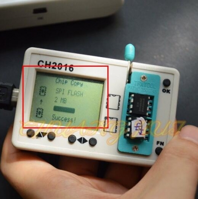 CH2016 offline programmer CH-2016 24 25 93 eeprom spi flash AVR